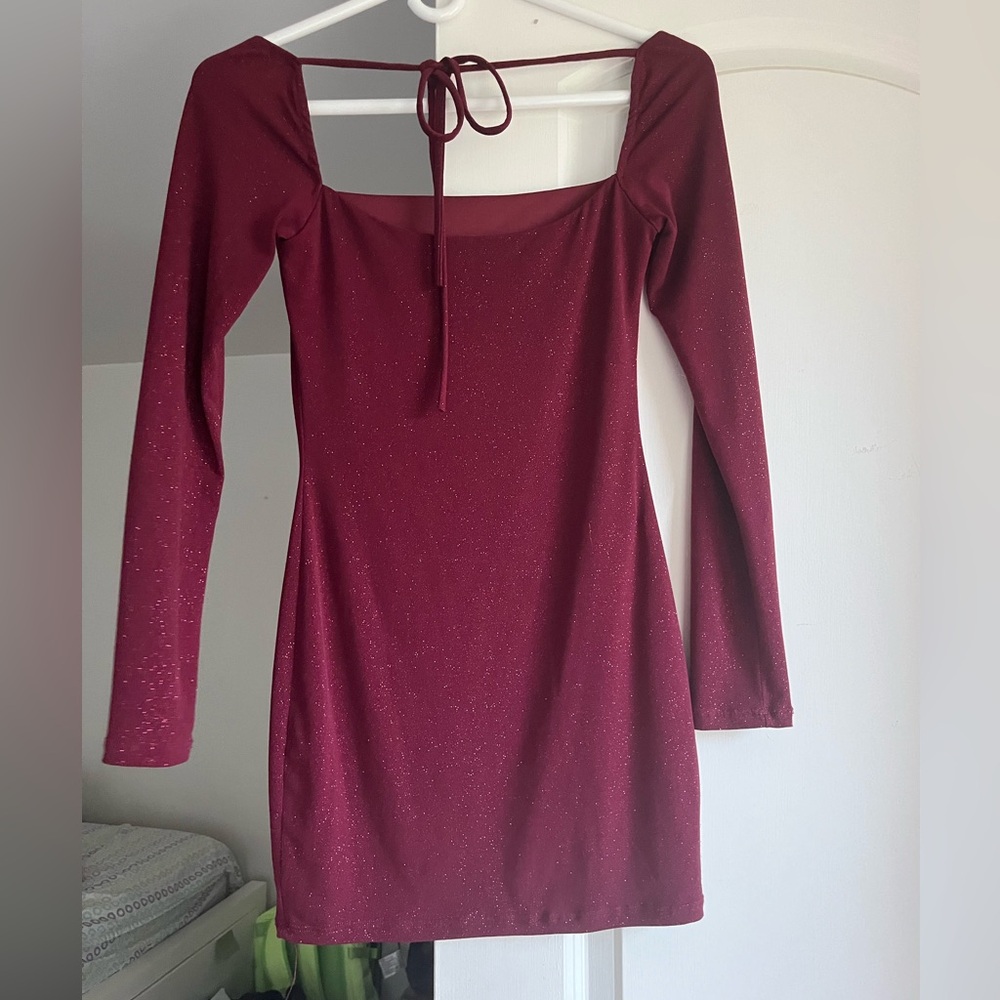 Red Lucy in the sky dress